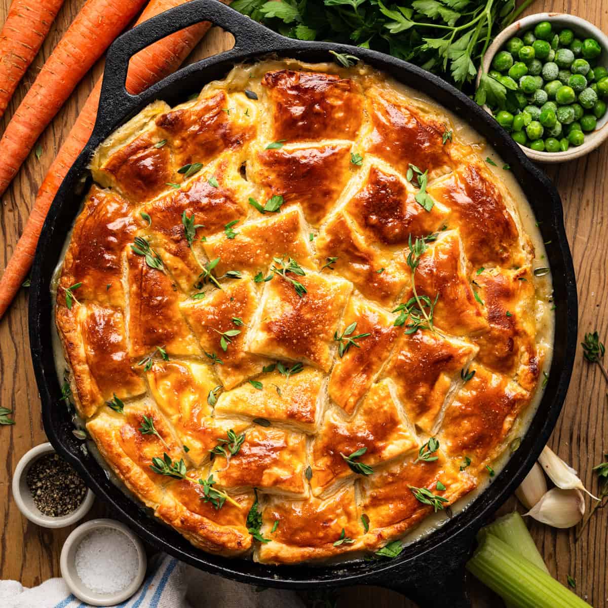 Easy Puff Pastry Chicken Pot Pie: Weeknight Comfort Done Right